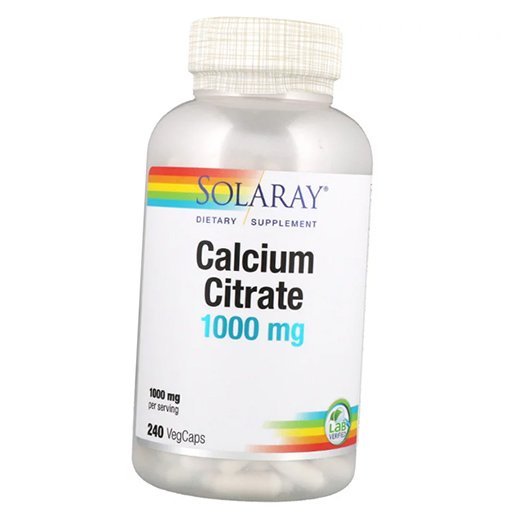  Solaray Calcium Citrate 1000 240 (36411042)