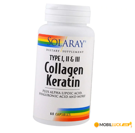 ³ Solaray Collagen Keratin 60 (68411001)