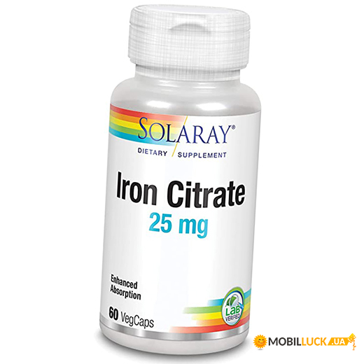 ³ Solaray Iron Citrate 60 (36411051)