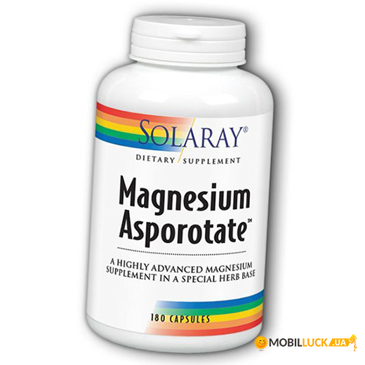  Solaray Magnesium Asporotate 120 (36411050)