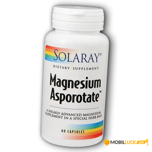  Solaray Magnesium Asporotate 60 (36411050)