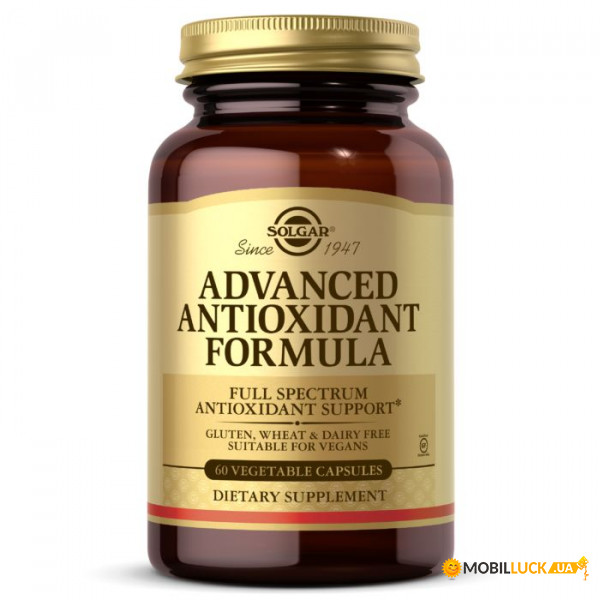 ³   Solgar Advanced Antioxidant Formula 60  