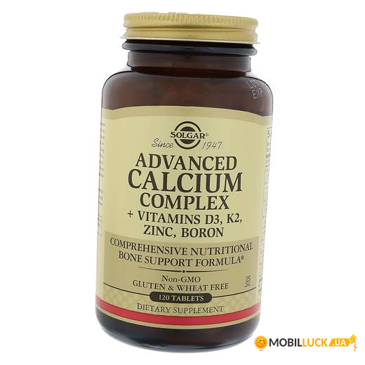 ³ Solgar Advanced Calcium Complex 120 (36313101)