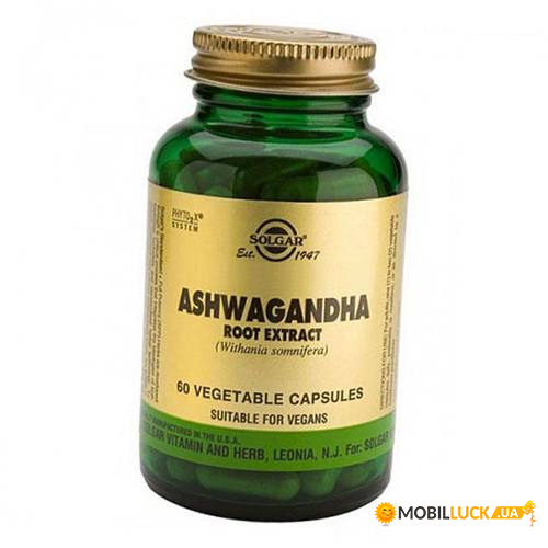  Solgar Ashwagandha Root Extract 60 (36313136)