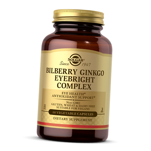  Solgar Bilberry Ginkgo Eyebright Complex  60 (36313107)