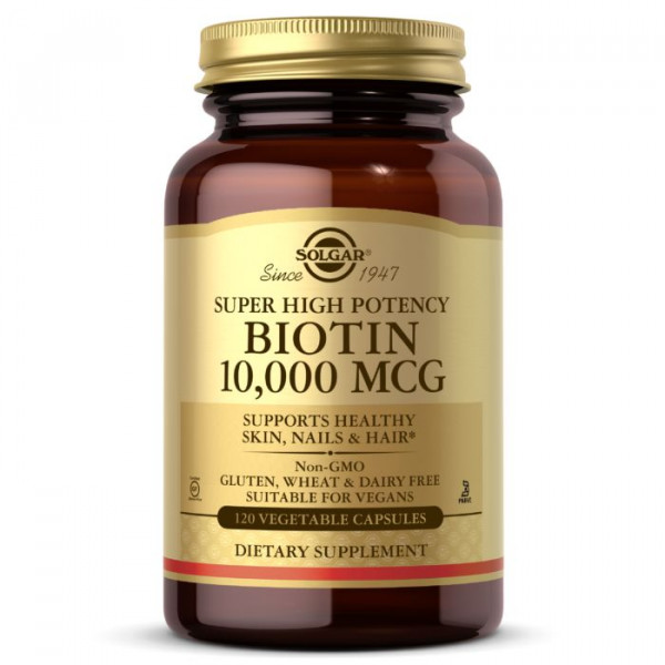    Solgar Biotin 10000 mcg 120  (CN6043)