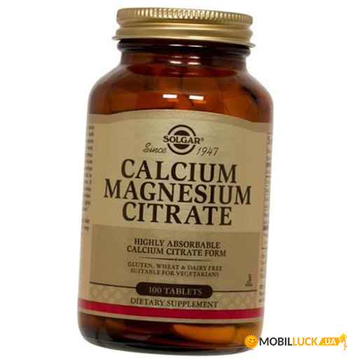 ³ Solgar Calcium Magnesium Citrate 100 (36313189)