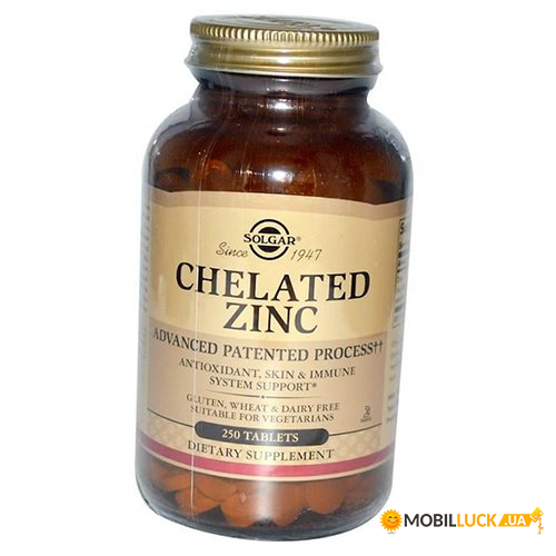 ³ Solgar Chelated Zinc 250 (36313159)