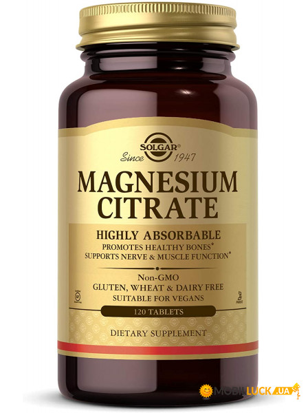 ³ Solgar Magnesium Citrate 120  (4384303021)