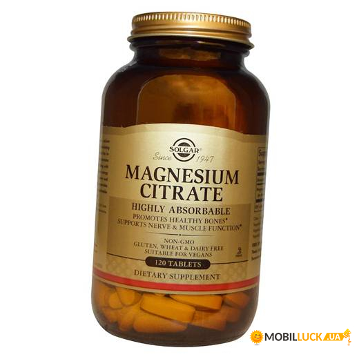 ³ Solgar Magnesium Citrate 120 (36313080)