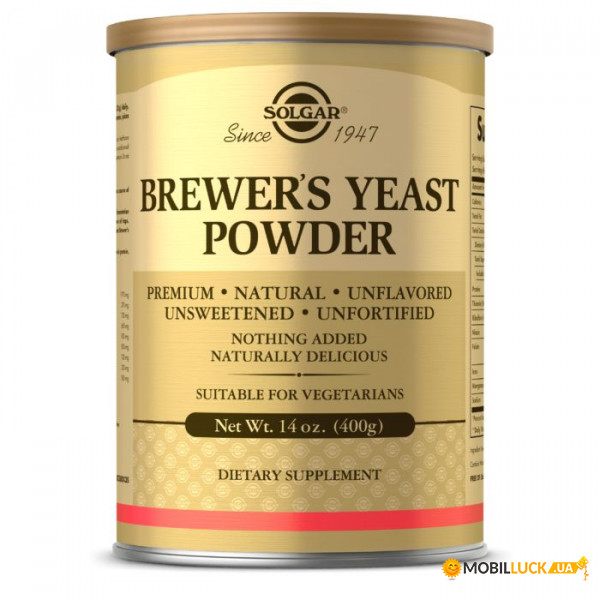   Solgar (Brewers Yeast Powder) 400  (SOL-00380)