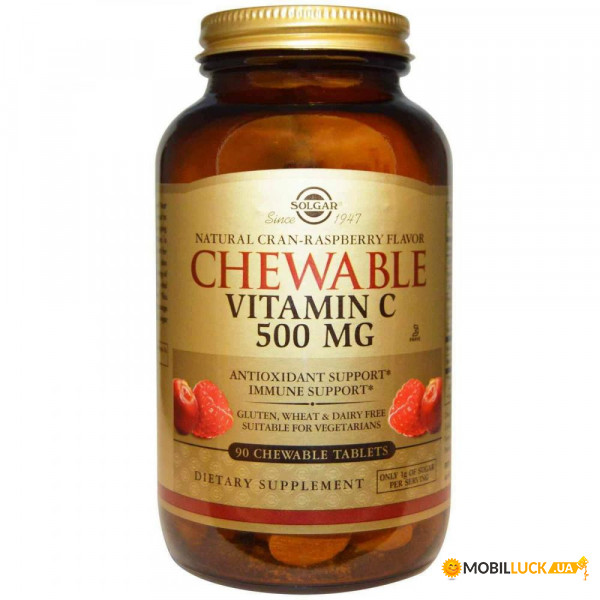 ³    Solgar (Chewable Vitamin C) 500  90  (SOL-00407)