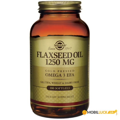   Solgar (Flaxseed Oil) 1250  100  