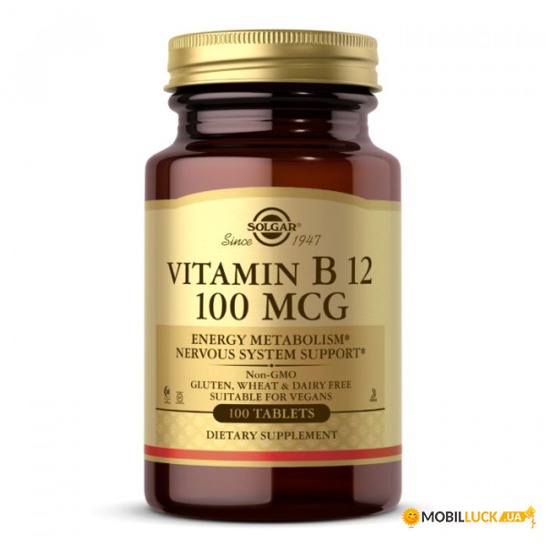 ³ 12 Solgar (Vitamin B12) 100  100  (SOL-03180)