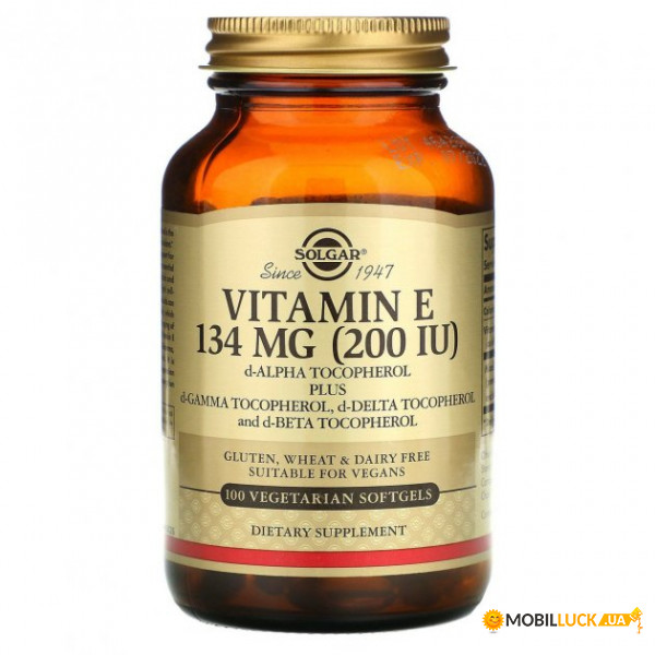 ³   Solgar (Vitamin E) 200  100   (SOL-03506)