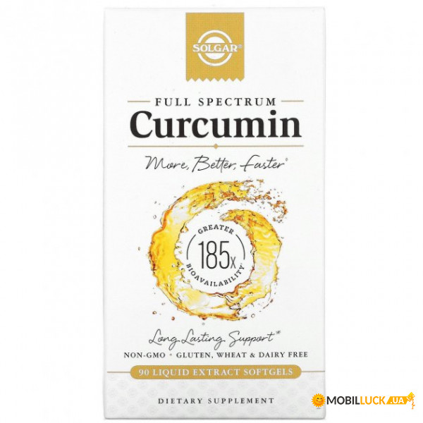  Solgar (Full Spectrum Curcumin) 90 '     (SOL-54708)