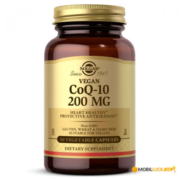 ³   Solgar Vegetarian CoQ-10 200 mg 60 