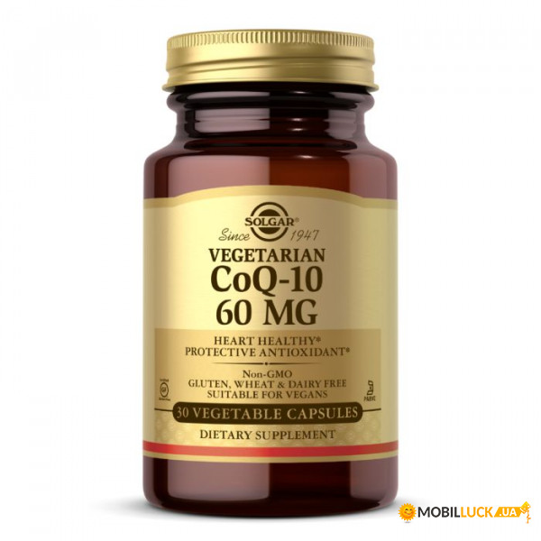 ³   Solgar Vegetarian CoQ-10 60 mg 30 