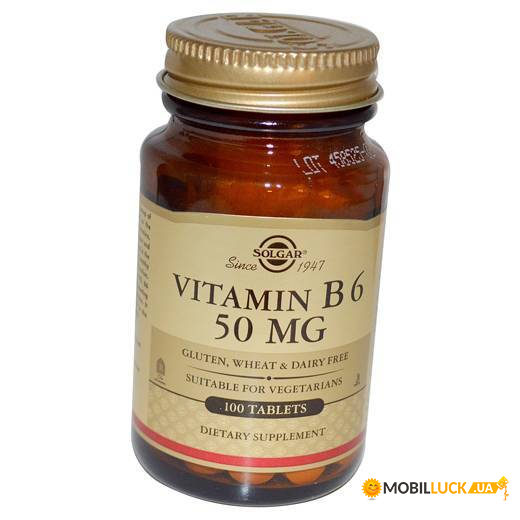  Solgar Vitamin B6 50 100  (36313090)