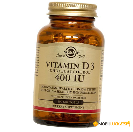 ³ Solgar Vitamin D3 400 100  (36313161)