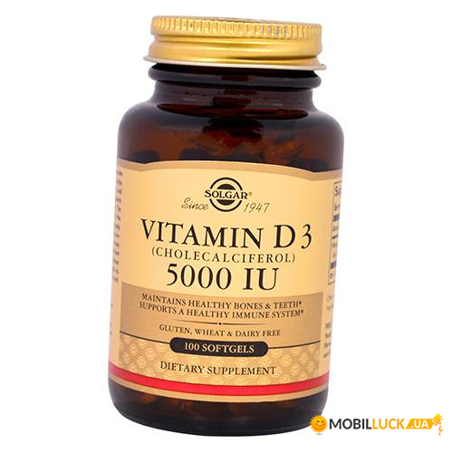  Solgar Vitamin D3 5000 Softgel 100 (36313138)