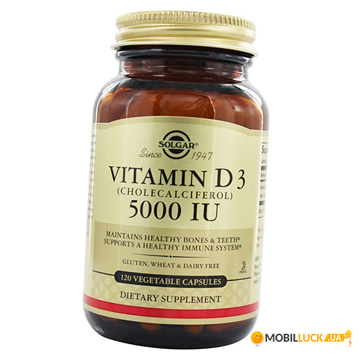  Solgar Vitamin D3 5000 120 (36313158)