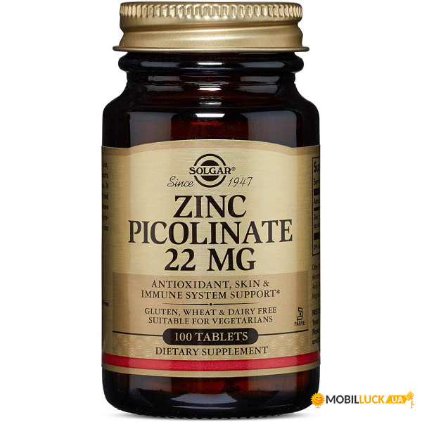 ³ Solgar Zinc Picolinate 100  (4384303002)