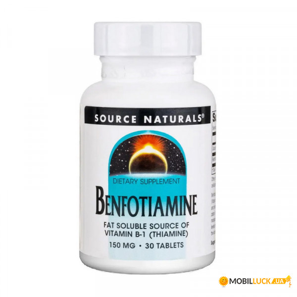  Source Naturals Benfotiamine 150 mg 30 tab