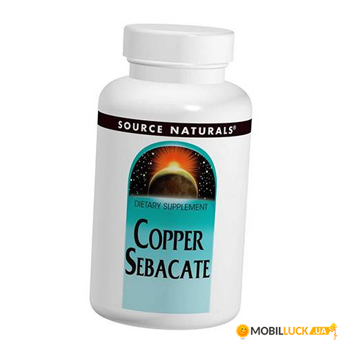 ³ Source Naturals Copper Sebacate 120 (36355016)