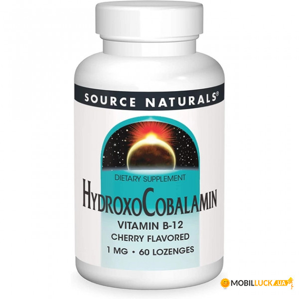  Source Naturals Hydroxocobalamin 60  