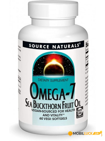   Source Naturals Omega-7 60  (4384304258)  