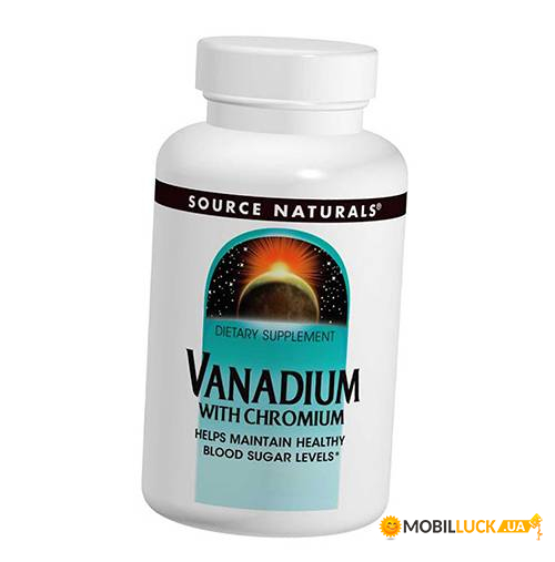 ³ Source Naturals Vanadium with Chromium 90 (36355024)