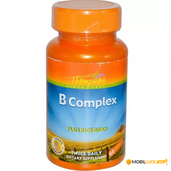  Thompson B Complex Plus Rice Bran 60  