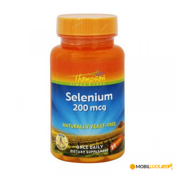  Thompson Selenium 200 mcg 30 veg caps