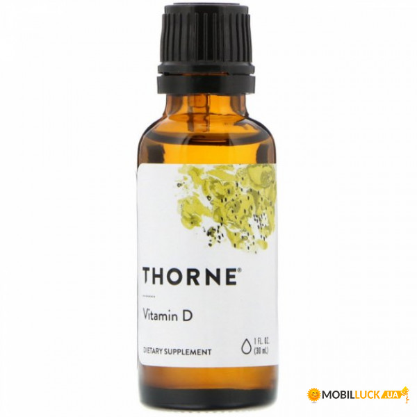  3 Thorne Research Vitamin D3 1000  30  