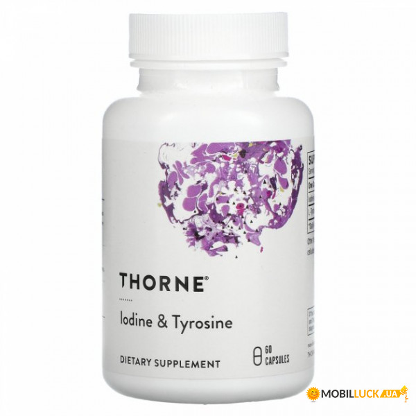       Thorne Research (Iodine amp Tyrosine) 60    