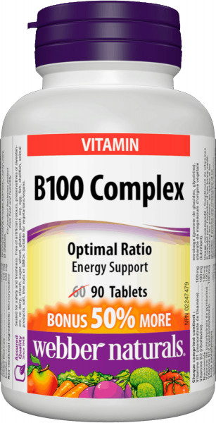  Webber Naturals B-100 Complex 90  (4384303053)