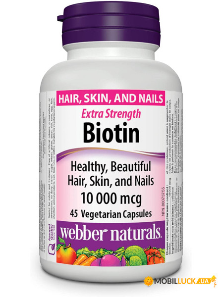 ³ Webber Naturals Biotin 45  (4384303462)