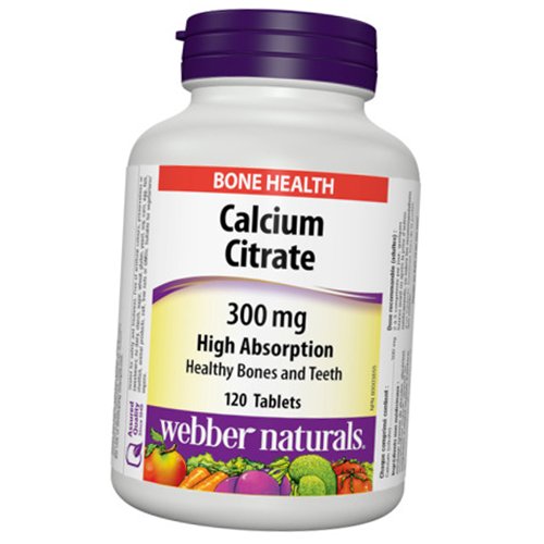   Webber Naturals Calcium Citrate 300 120 (36485031)