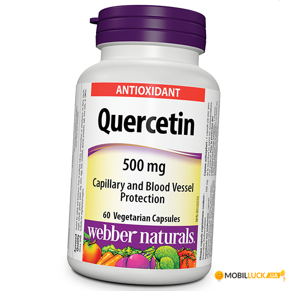  Webber Naturals Quercetin 500 60 (70485005)