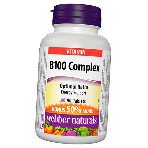  Webber Naturals B100 Complex 90 (36485011)