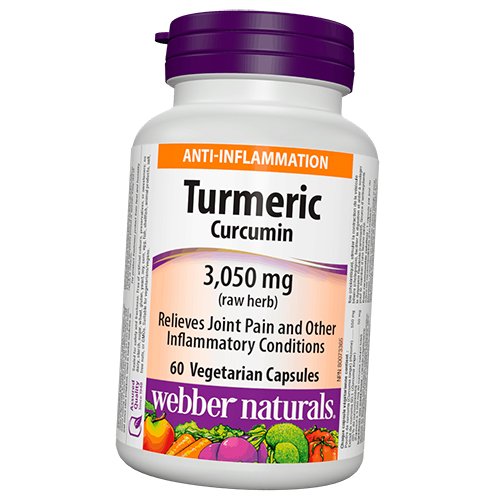  Webber Naturals Turmeric Curcumin 3050 60 (71485009)