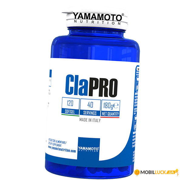   Yamamoto Nutrition CLA Pro -120soft