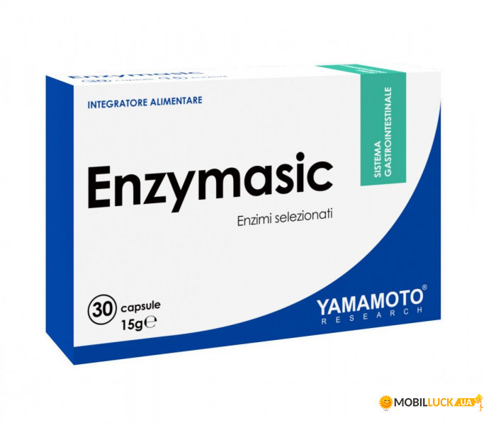 ³   Yamamoto Nutrition Enzymasic - 30 Capsules 100-97-8414551-20