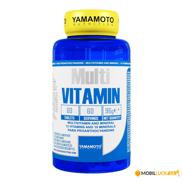    Yamamoto Nutrition Multi Vitamin 60  