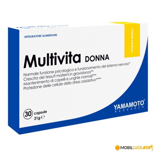    Yamamoto Nutrition Multivita DONNA 30  