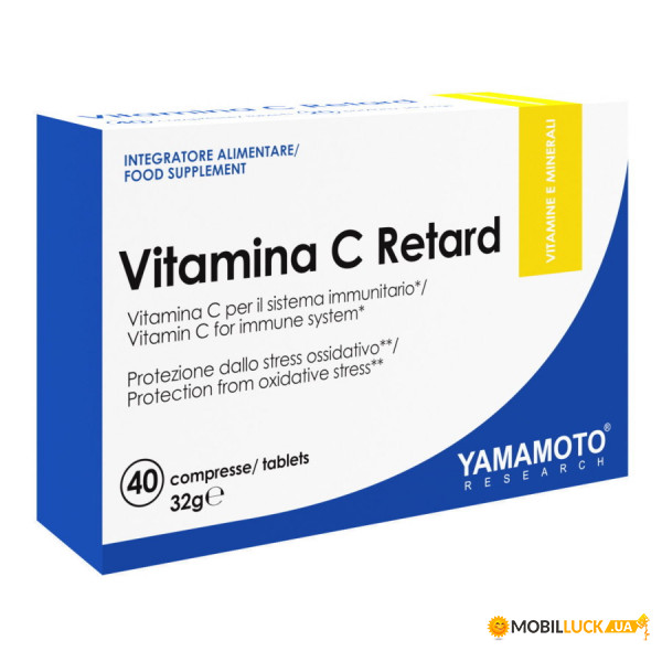    Yamamoto Nutrition Vitamina C Retard 40  