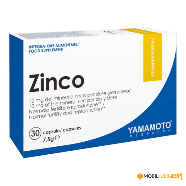    Yamamoto Nutrition Zinco 30  