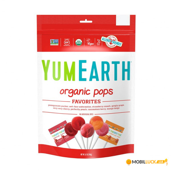  YumEarth Organic Pop 50 pops