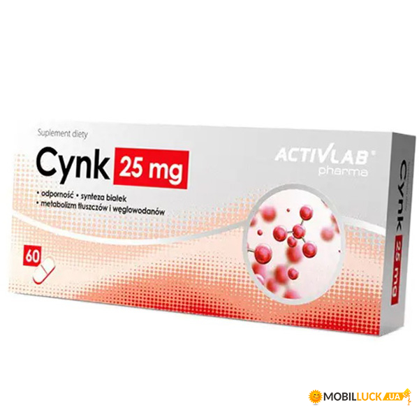   Activlab Cynk 25 Pharma 60 (36108028)